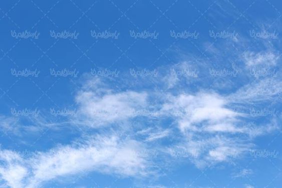 منظره چشم انداز آسمان آبی ابر های سفید لکه های ابر14