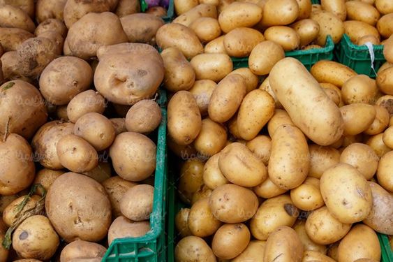 سیب زمینی میوه فروشی سوپر میوه