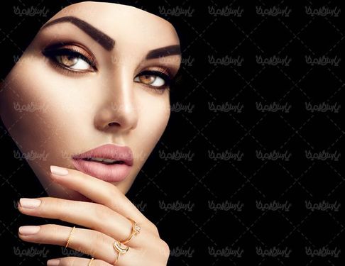سالن آرایش چهره زن چهر دختر میکاپ صورت