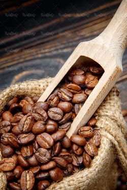 قهوه فرآوری شده دانه های قهوه کیسه قهوه