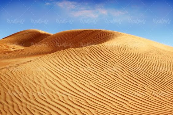 صحرا بیابان کویر صحرای شن  منظره بیابان شنی