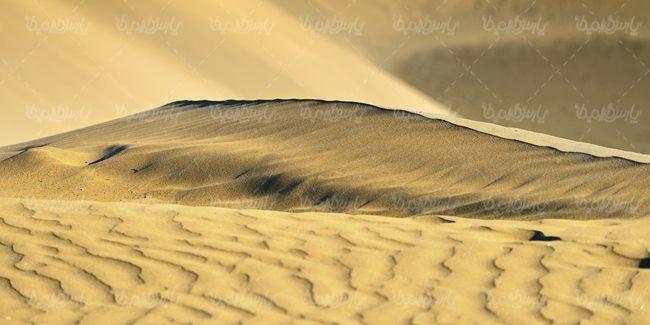 صحرا بیابان کویر صحرای شن  منظره بیابان شنی