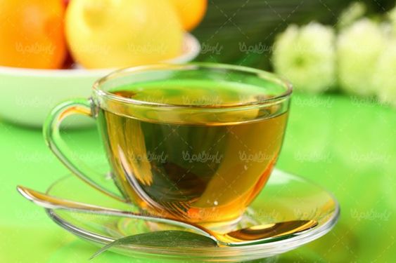 کافی شاپ فنجان شیشه ای دمنوش گیاهی