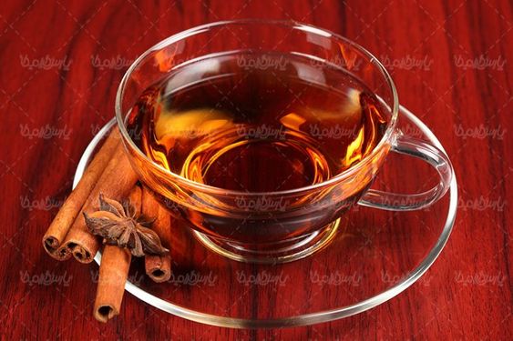 چای کافی شاپ فنجان شیشه ای