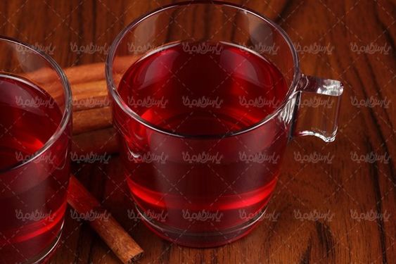چای کافی شاپ فنجان شیشه ای