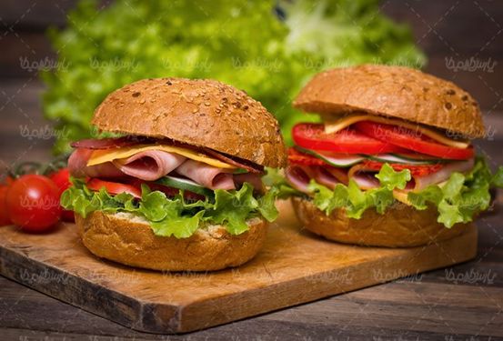 ساندویچ چیزبرگر اغذیه ساندویچی