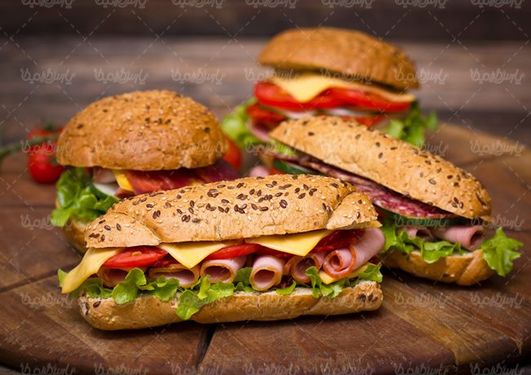 ساندویچ چیزبرگر اغذیه ساندویچی