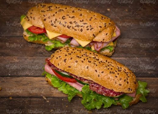 ساندویچ چیزبرگر اغذیه ساندویچی