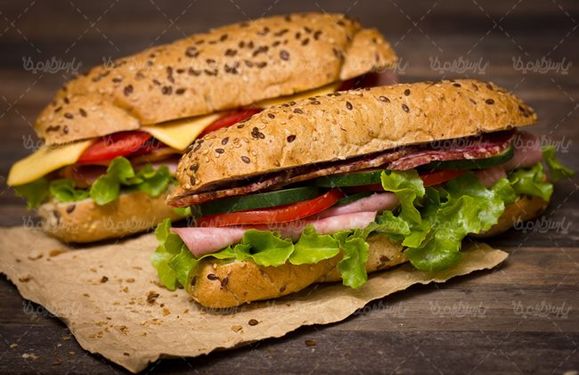 ساندویچ چیزبرگر اغذیه ساندویچی