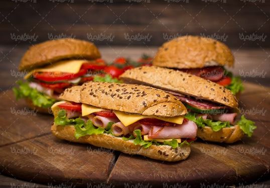 ساندویچ چیزبرگر اغذیه ساندویچی