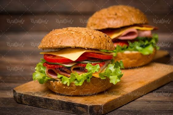 ساندویچ چیزبرگر اغذیه ساندویچی
