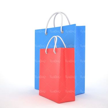 پاکت خرید دسته دار پاکت رنگی