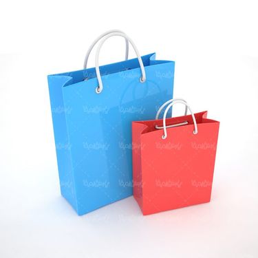 پاکت خرید دسته دار پاکت رنگی