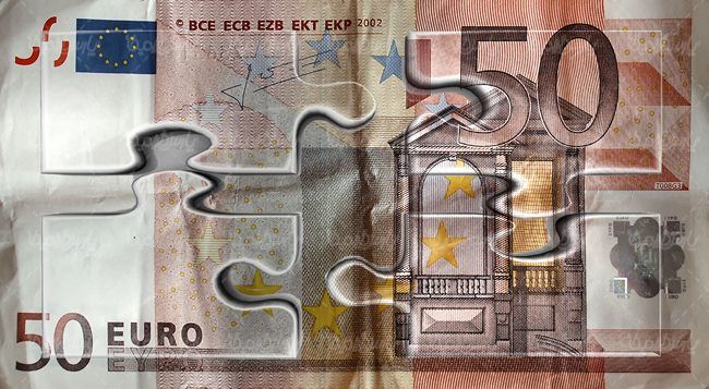 پول اسکناس ارز پول خارجی یورو