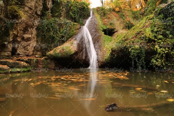 منظره زیبای آبشار لوه