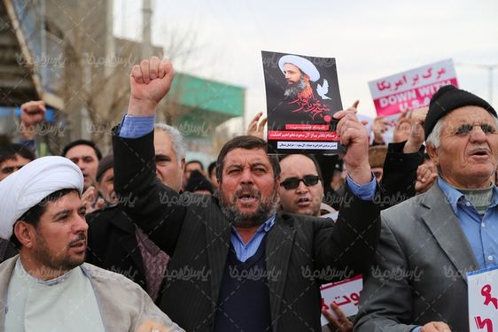 دانلود تصویر راهپیمایی محکومیت شهادت شیخ نمر