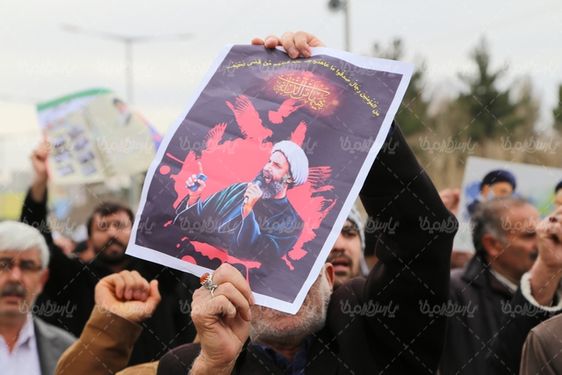 دانلود عکس راهپیمایی شهادت شیخ نمر