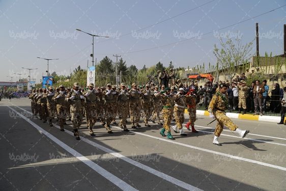تصویر با کیفیت رژه روز ارتش