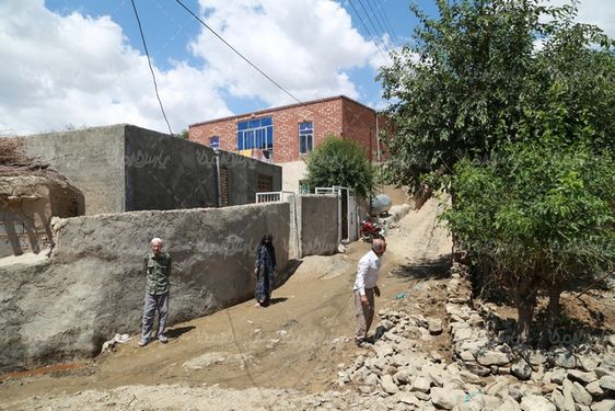 خسارات سیل جرگلان