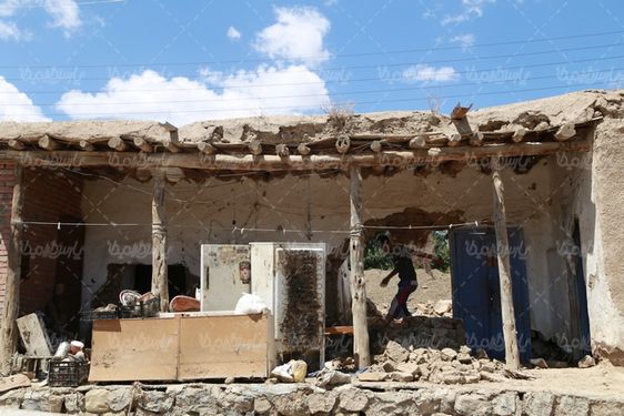 دانلود عکس خسارت های سیل جرگلان