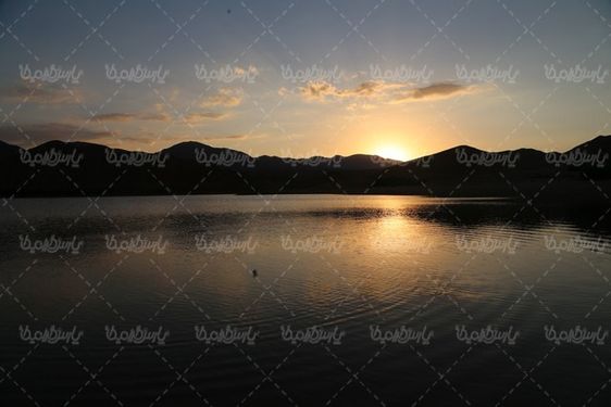 دانلود چشم انداز زیبای غروب خورشید