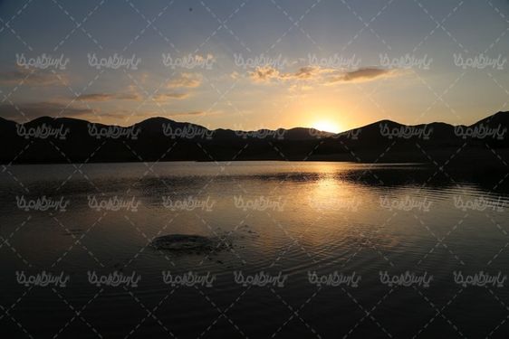 دانلود منظره زیبای غروب خورشید