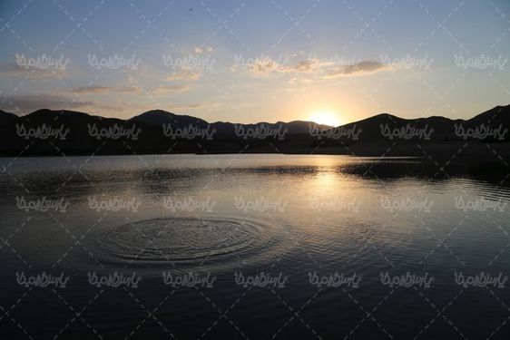 دانلود منظره زیبای غروب خورشید