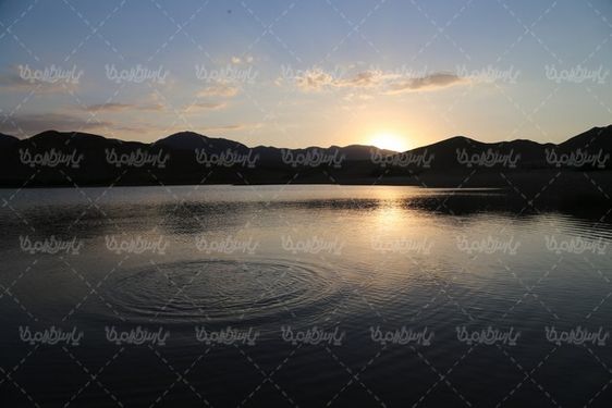 دانلود منظره زیبای غروب خورشید