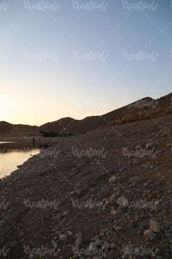 منظره زیبای غروب خورشید