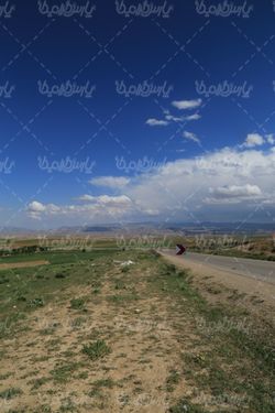 عکس با کیفیت آسمان آبی