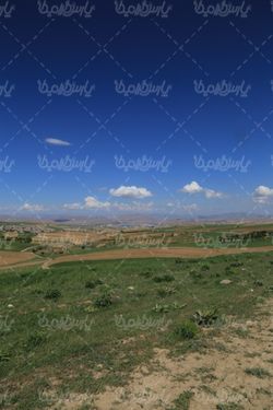 تصویر با کیفیت آسمان آبی