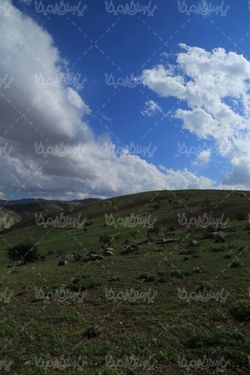 آسمان آبی با کیفیت