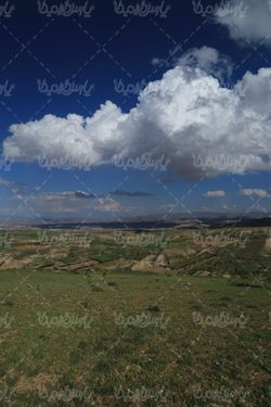 توده ابر سفید