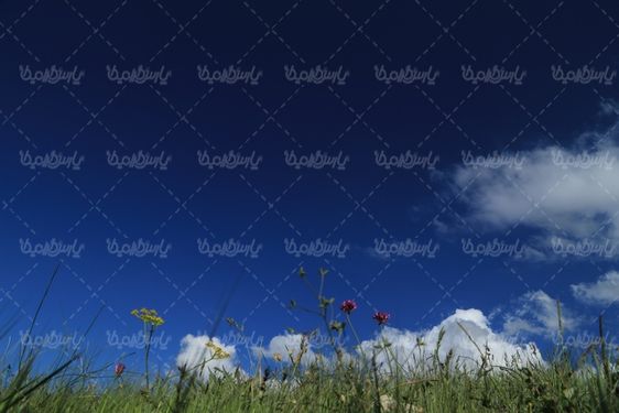 عکس با کیفیت آسمان آبی