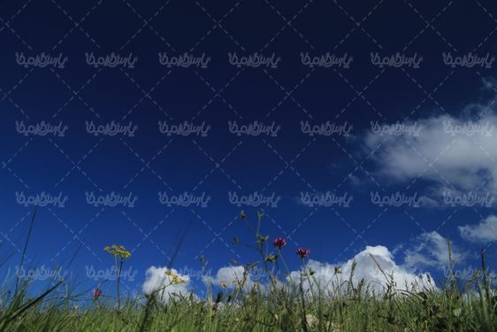عکس با کیفیت آسمان آبی