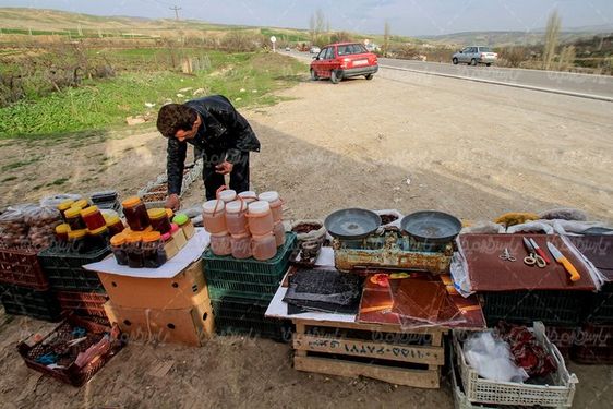 عکس با کیفیت لواشک محلی