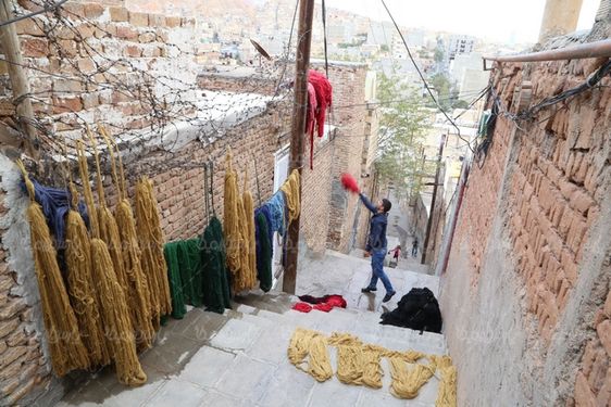 نخ قالی بافی