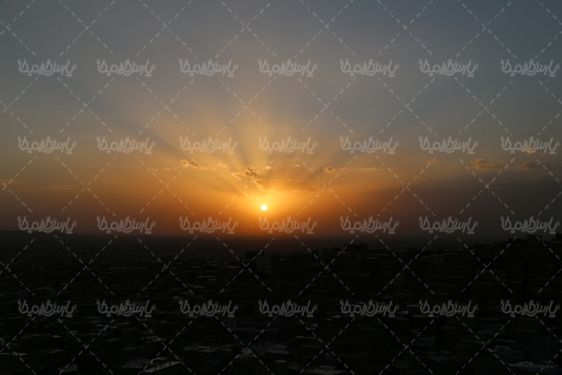 غروب خورشید