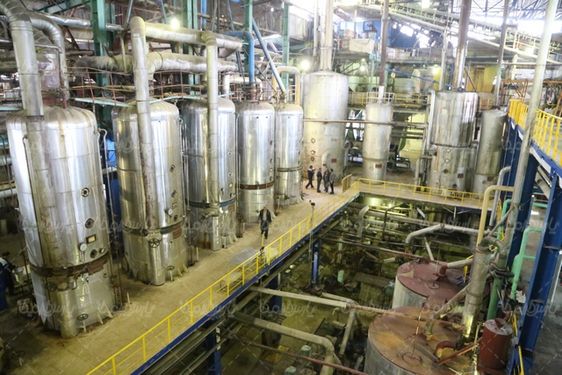 عکس با کیفیت تجهیزات کارخانه قند