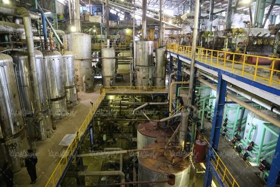 عکس با کیفیت تجهیزات کارخانه قند