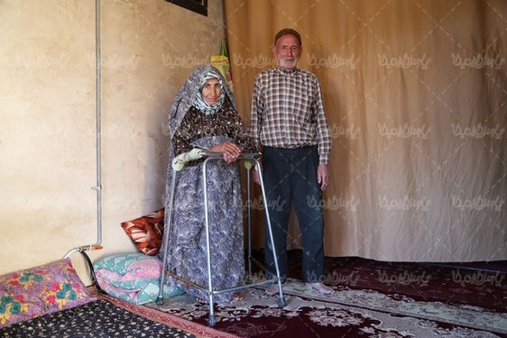 پیرمرد و پیرزن ایرانی