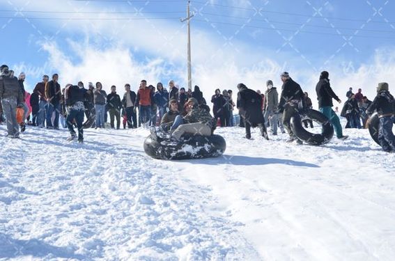 عکس با کیفیت تفریحات زمستانی