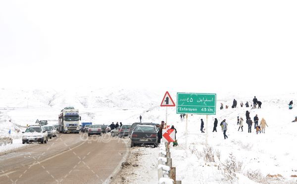 دانلودتصویرجاده برفی