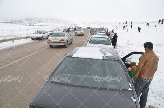 دانلودتصویرجاده برفی