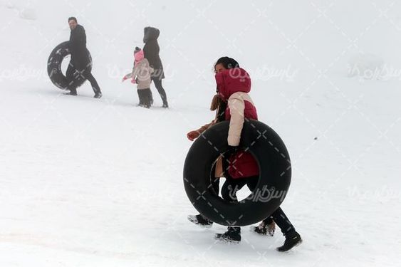 عکس با کیفیت تیوپ سواری