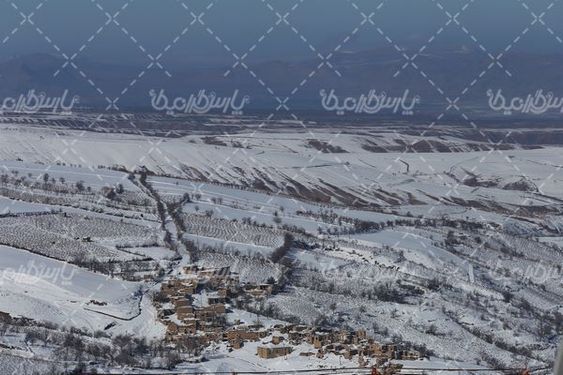 چشم انداز برفی