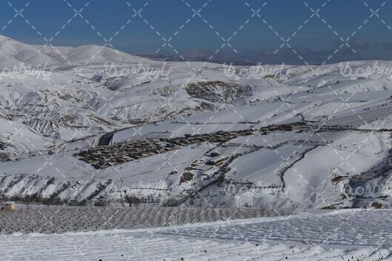 روز زیبای برفی