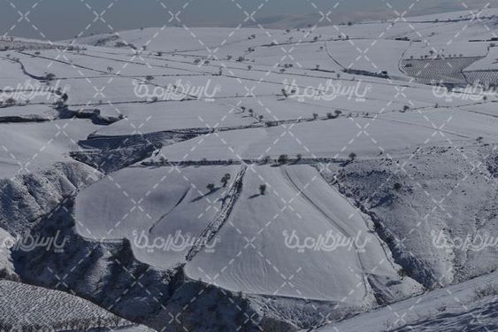 روز زیبای برفی