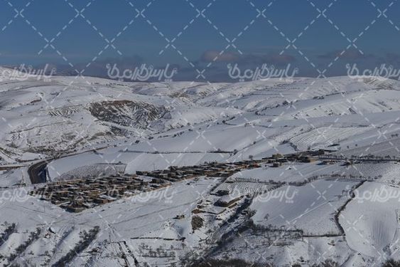 روز زیبای برفی