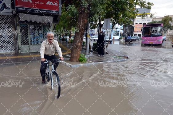 تصویر جاری شدن سیل